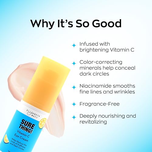 Elizabeth Mott Vitamin C Eye Cream for Dark Circles & Wrinkles - 15ml