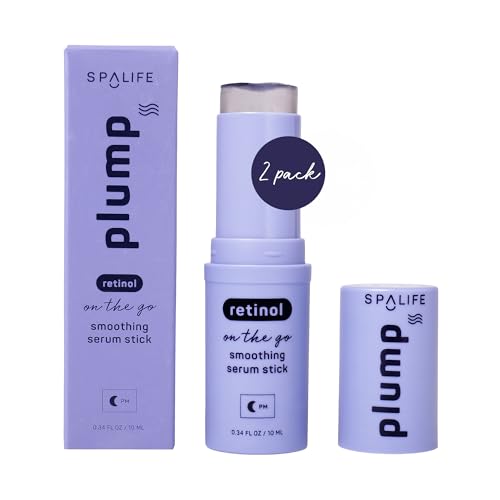 SpaLife Retinol Eye Stick Pack - Firming Anti-Aging Under Eye Balm for Fine Lines