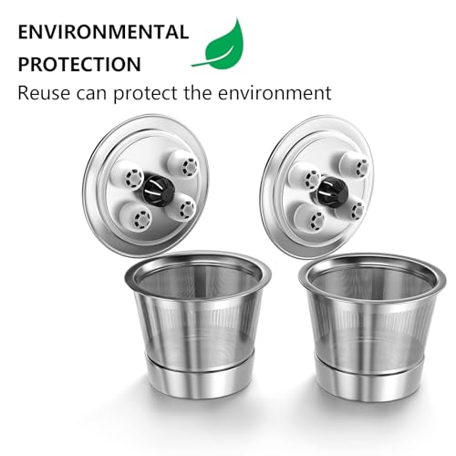 Refillable Stainless Steel Coffee Pods for Keurig Machines