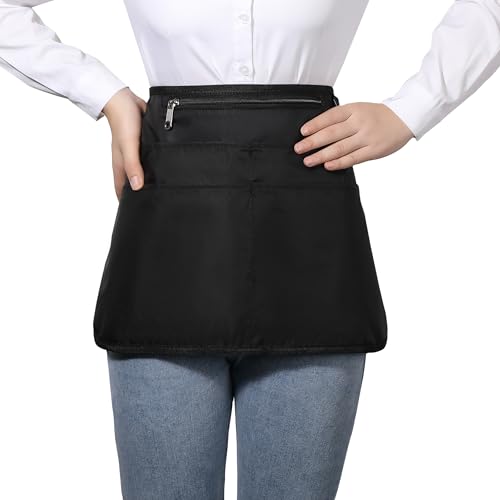 Waterproof Work Apron for Women with 6 Pockets - Durable & Comfortable