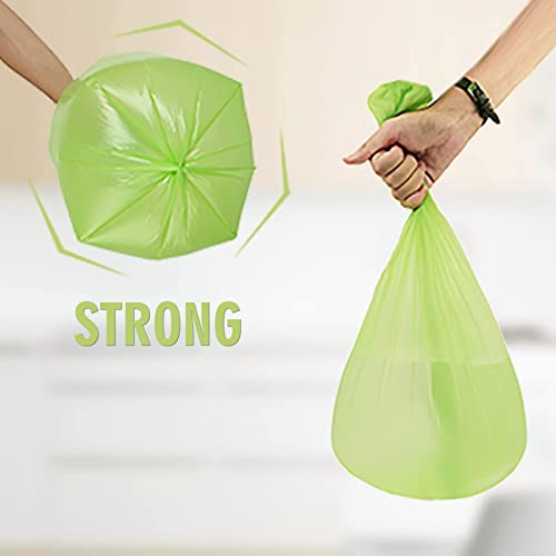 Inwaysin 3 Gallon Biodegradable Trash Bags - Strong & Unscented, 100 Count