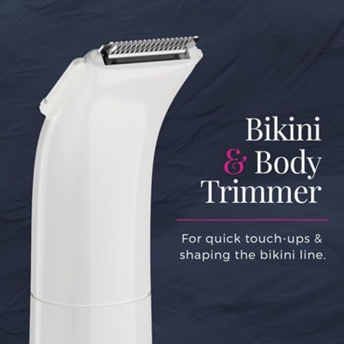 Remington Smooth & Silky Women's Cordless Bikini Trimmer & Shaver Kit
