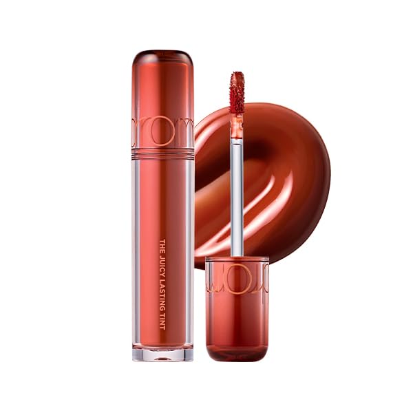 Juicy Lasting Tint Lip Stain - Long-Wearing Glossy Formula | 13 Eat DotorI Red Brick | Non-Sticky, Plump Lips