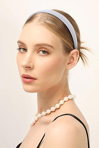 Women Leather Headbands Non-Slip Hair Accessories Set of 4