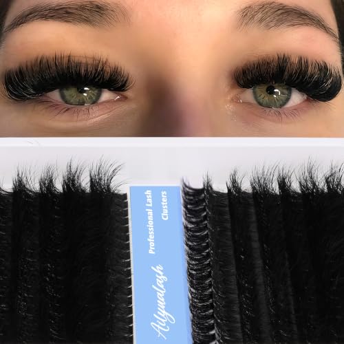 50D & 60D D Curl Eyelash Clusters - 280pcs DIY Individual Lashes