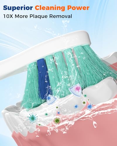 AOUGK Replacement Toothbrush Heads for Philips Sonicare, 14-Pack