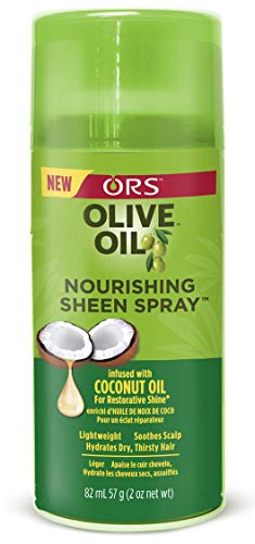 Olive Oil Wax Stick Styler & Nourishing Sheen Spray Bundle for Hair Care
