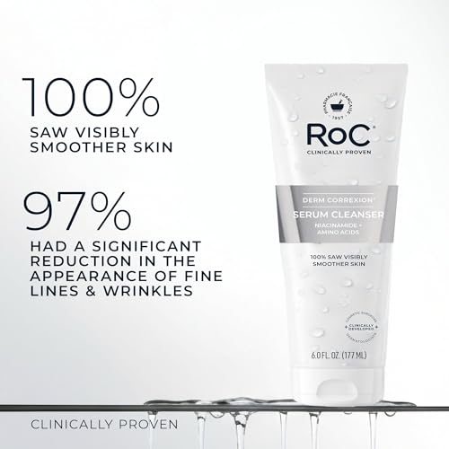 RoC Derm Correxion Serum Facial Cleanser with Niacinamide - 6 oz