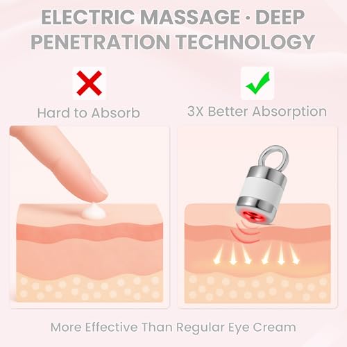 Pro Xylane Electric Eye Massage Cream with Red Light Therapy - Firming & Anti-Aging