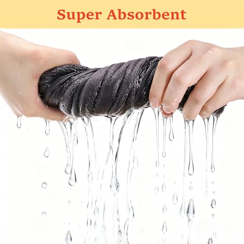 DEAYOU 6 Pack Microfiber Face Towels for Spa & Esthetician Use, U-Shaped Facial Towels