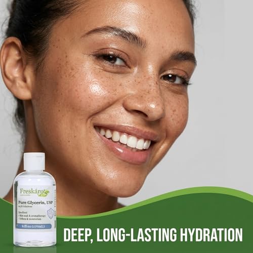 Pure Glycerin 99.5% Liquid Moisturizer for Skin & Hair Care - 6 fl oz