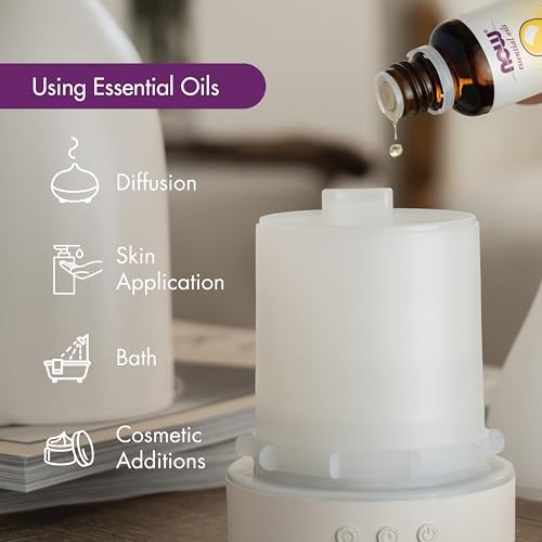 NOW Essential Oils Patchouli Oil 1 fl oz - Steam Distilled, Pure & Undiluted