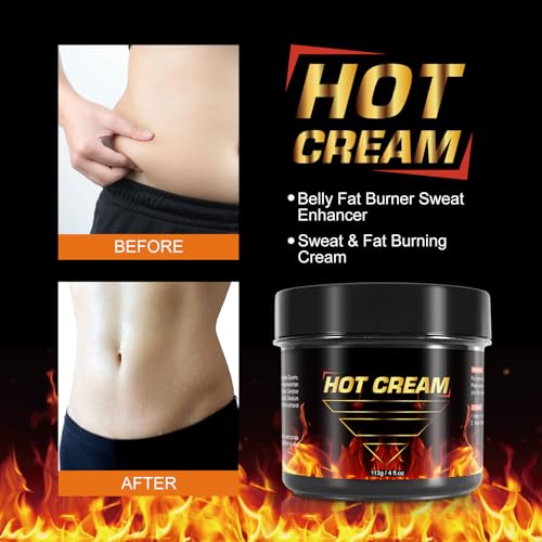 Hot Sweat Cream 2-Pack for Natural Weight Loss & Toning