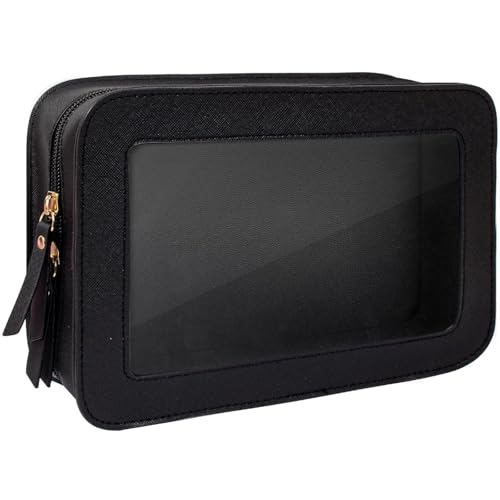 Clear Makeup Bag, Travel Cosmetic Case Toiletry Bag Make up Organizer