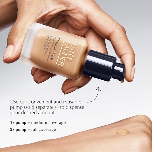 Est?e Lauder Double Wear Stay-in-Place Foundation Makeup | 36-Hour Long-Wear Oil-Free Liquid Matte Foundation | Hydrating, Breathable, Buildable | New Formula