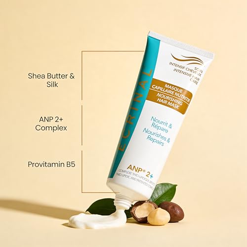 Ecrinal Hair Mask with ANP2+ Deep Repair for Damaged Hair, Nourishing & Strengthening