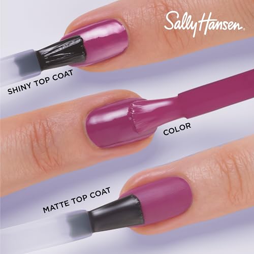 Sally Hansen Miracle Gel Nail Polish 908 Pearl-ple | Gel-Like, Long Lasting, No UV Needed | Pearlescent Lilac