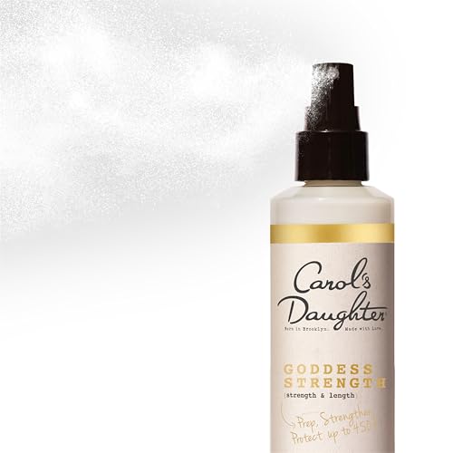 Carol's Daughter Goddess Strength Leave In Conditioner - 8.5 oz Hair Milk with Castor Oil for Curly Hair