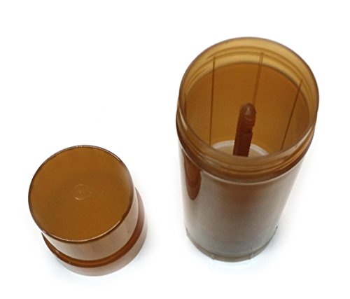 6 Pack Reusable Deodorant Twist-Up Containers - 2 oz Natural BPA-Free