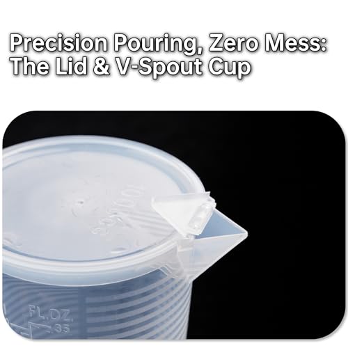35oz Measuring Cups - BPA-Free Plastic for Kitchen & Garden