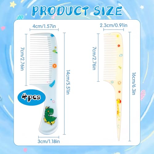 Giantree 2Pcs Baby & Toddler Hair Comb Set - Style C, Safe & Gentle for Kids