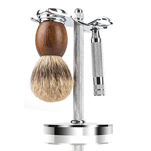 CHARMMAN Safety Razor & Shaving Brush Stand, 31mm Openings