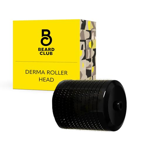 The Beard Club Premium Derma Roller Replacement Head - 0.25mm Titanium Microneedles