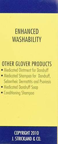 Sulfur8 Glover’s Dandruff Medicine 2.75 oz Regular Formula – Scalp Itch Relief