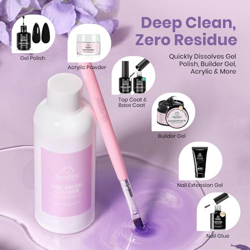 Beetles Nail Art Brush Cleaner & Conditioner - 85ml