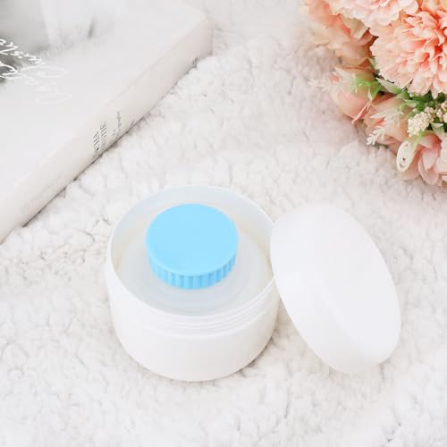 Beach Sand Remover Powder Puff with Storage Container