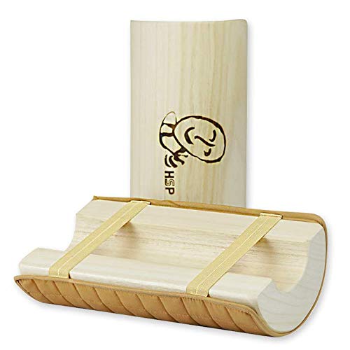 HSP 100% Cotton Pillow Cover for Wooden Bolster - Maple Color