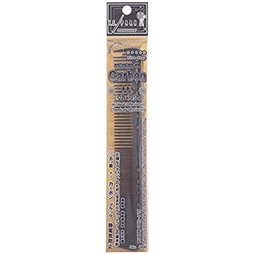 Y.S. PARK Carbon Black Cutting Comb No. 339 Hair Styling Tool