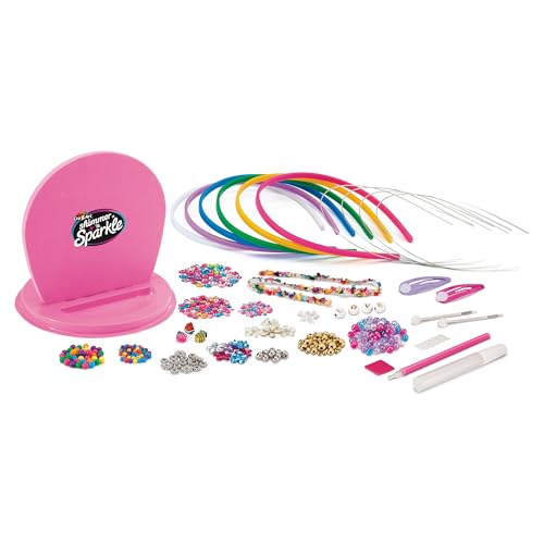 Shimmer 'N Sparkle DIY Headbands & Barrettes Kit for Kids