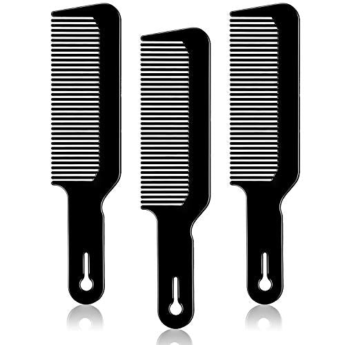 Boao 3-Piece Barber Combs for Flat Top & Clipper Cuts