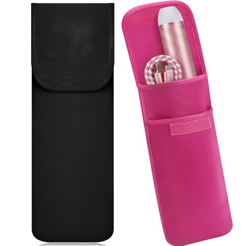 Shappy Heat-Resistant Curling Iron & Flat Iron Travel Bag, 2-Piece Set