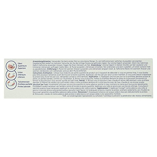 Corega Ultra Denture Adhesive Cream 40g - Strong Hold, Secure Fit