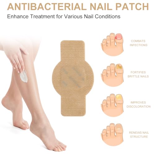 Toenail Repair Patches - 30 Hydrogel Nail Treatment for Damage