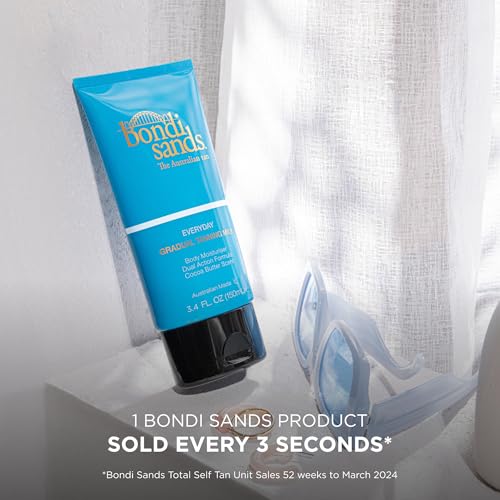Bondi Sands Everyday Gradual Tanning Milk 5.07 Fl Oz with Aloe Vera & Vitamin E