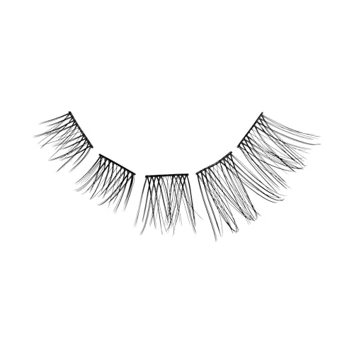 Falscara Classic Natural False Eyelash Clusters - 50 Wisps, 8mm-16mm, Reusable, Contact Lens Friendly