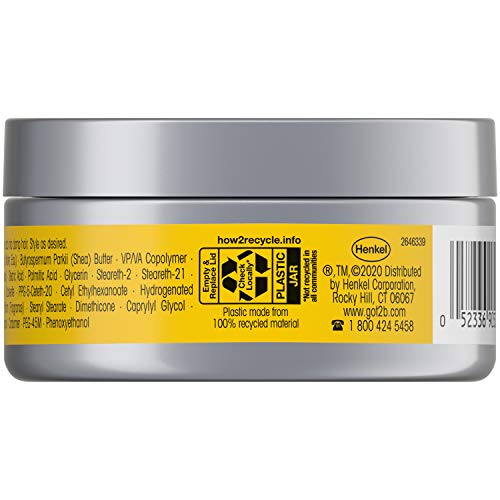 Got2B Glued Spiking Hair Wax, Fierce High-Hold Styling Wax - 2 oz (2 Pack)