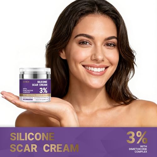 RCSCBC Scar Soothing Cream 1PCS - Advanced Silicone Scar Removal for Surgical, Acne, Burns, C-Section & Injury