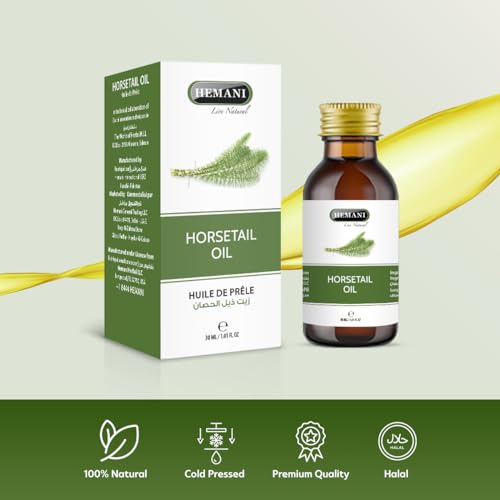 Horsetail Oil 30ml - Cold-Pressed Equisetum for Hair and Nails