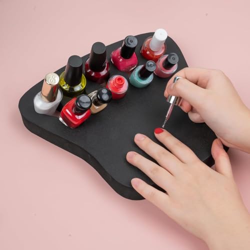 ButterFox Nail Polish Organizer Holder - Black Nail Art Stand