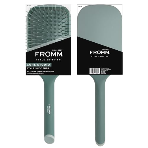 Fromm Professional Style Smoother Paddle Brush for Curly & Thick Hair