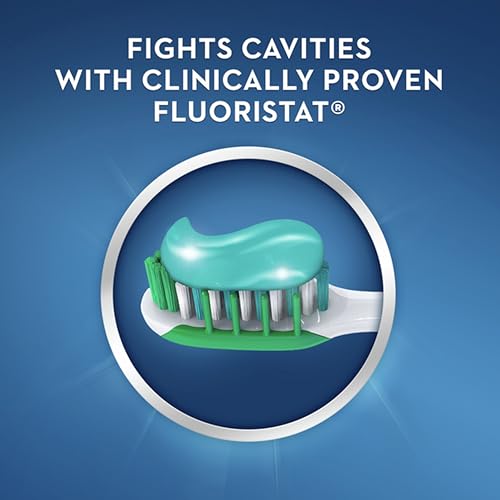 Crest Fluoride Anticavity Toothpaste Regular 8.2 oz, Pack of 5