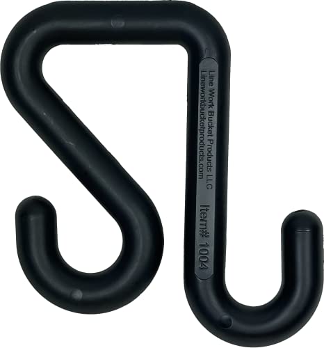 100lbs Capacity Bucket Hook for Aerial Equipment - Durable Polymer