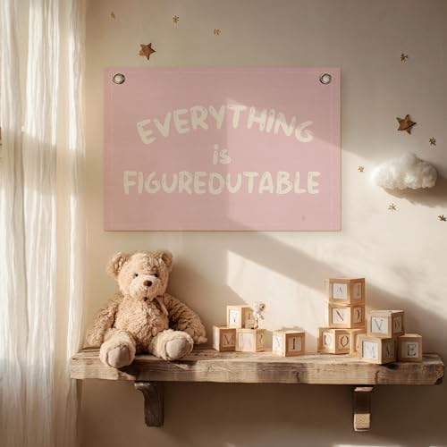 Inspirational Canvas Banner - Positive Growth Mindset Decor 30x20