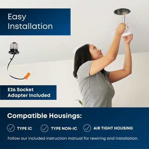 Feit Electric 4-Inch LED Recessed Downlight - 650 Lumens, 5000K