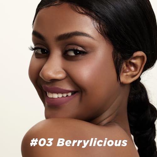 ITY Velvet Matte Lip Clay - Long-Lasting Mousse Lip Stain, Berrylicious