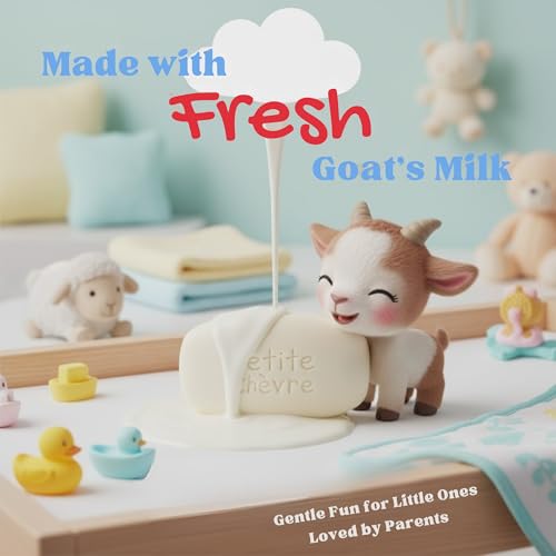 Li’l Goat’s Gentle Goat Milk Soap Original - 3 x 90g Moisturizing Bar